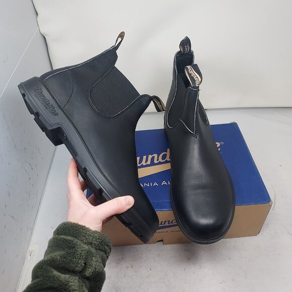 Blundstone MENS Black Chelsea Boot - Picture 1 of 9